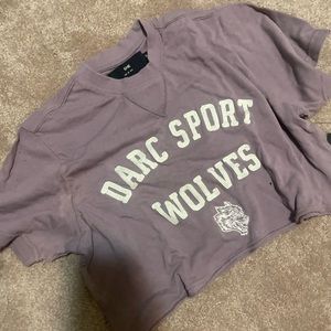 Small darc sport crop top